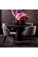 Ensemble de chaises grises de salle à manger (Lot de 2) | Eichholtz Chloé | Meubleluxe.fr