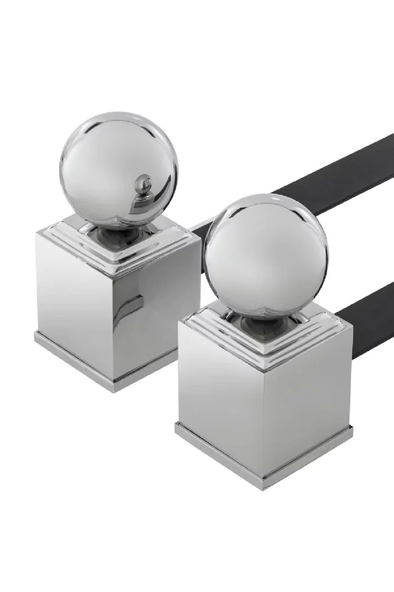 Ensemble De Chenets En Métal De Style Classique (2) | Eichholtz Viviers | OROA.fr