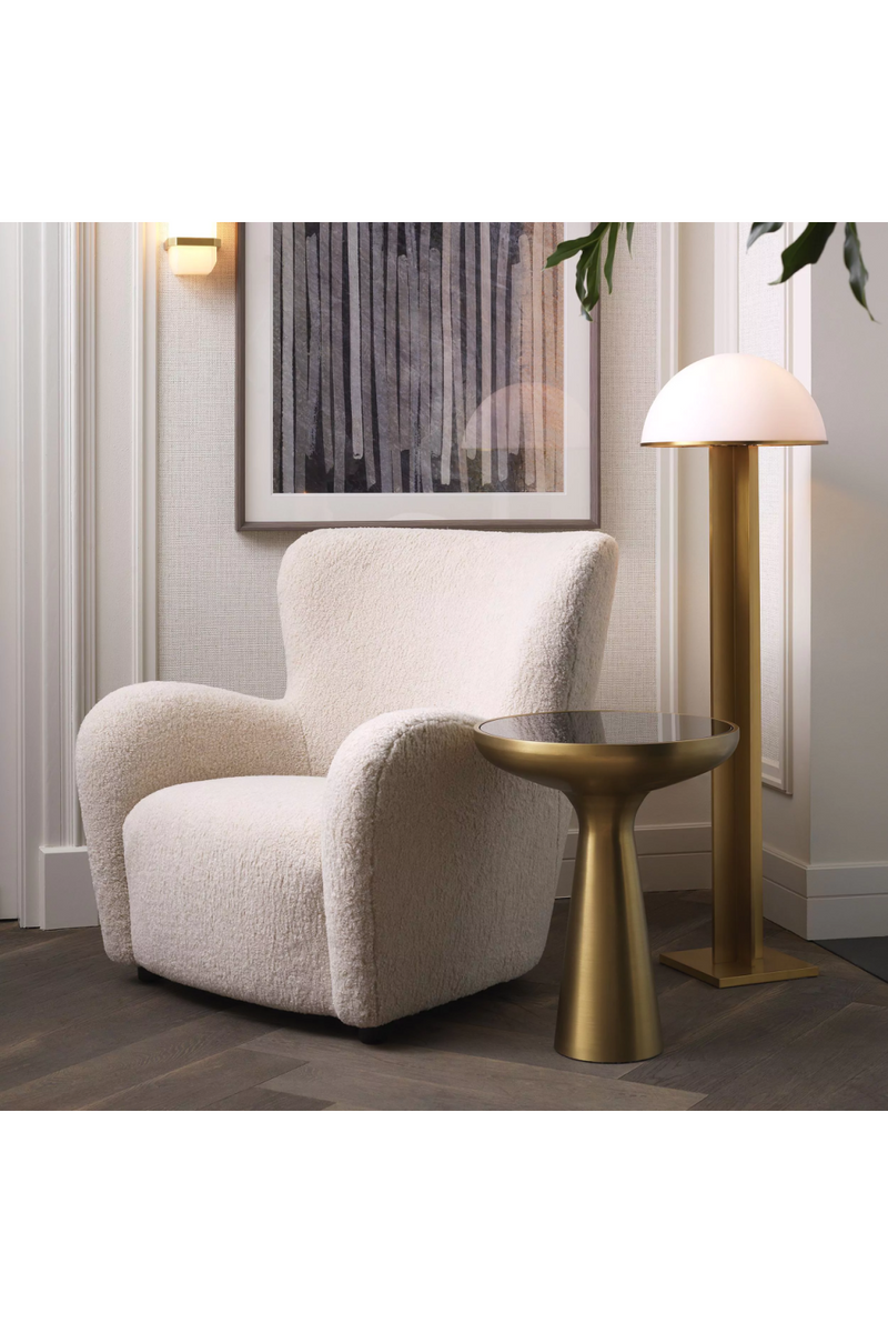 Fauteuil brisbane crème | Eichholtz Svante L | Meubleluxe.fr