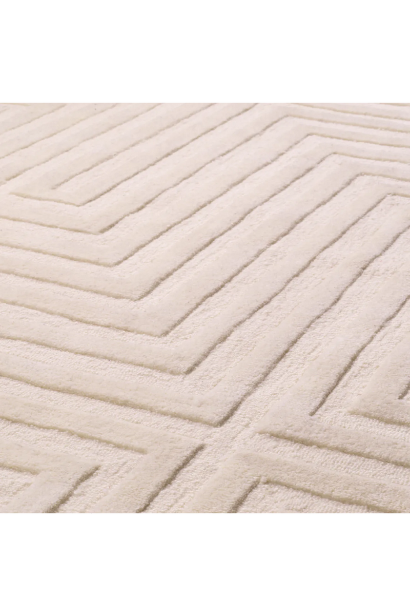 Tapis beige en laine 200 X 300 CM | Eichholtz Breck | Meubleluxe.fr