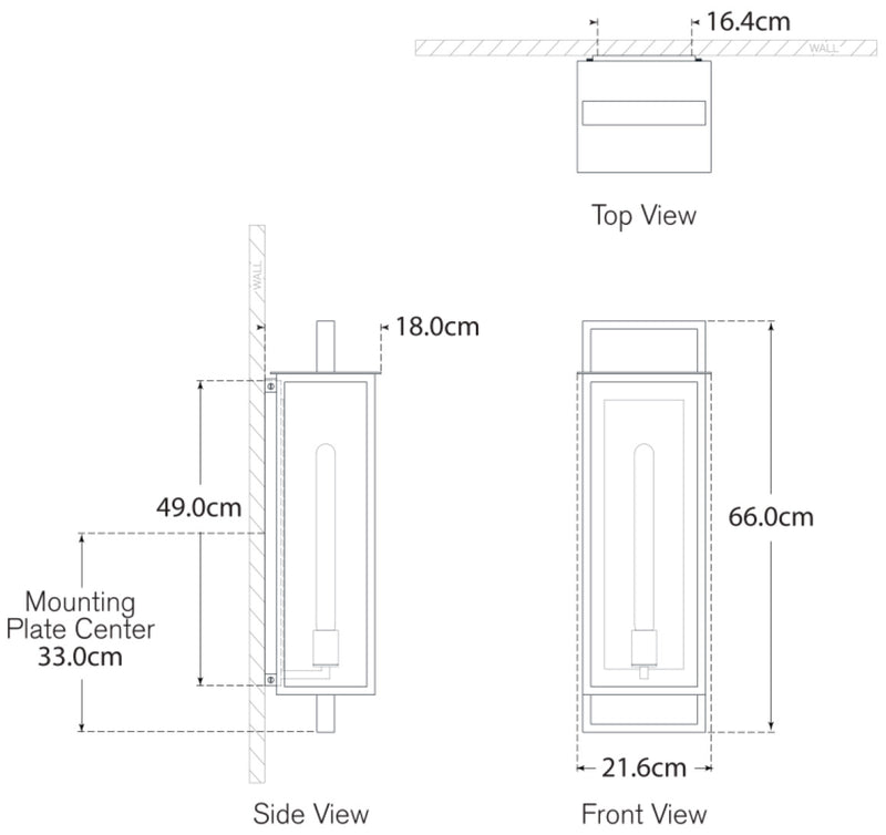 Wrought iron exterior wall light | Andrew Martin Beckham