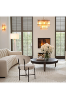 Chaise de salle à manger bouclé crème (lot de 2) | Eichholtz Vicq | Meubleluxe.fr