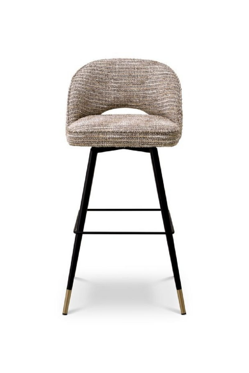 Tabourets de Bar Découpés Beiges (2) | Eichholtz Cliff | OROA.fr