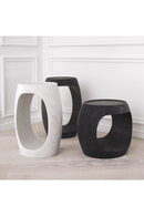 Table d’Appoint Ronde en Marbre | Eichholtz Clipper High | OROA.fr