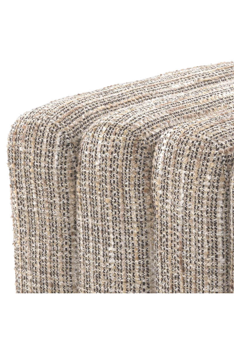 Pouf Mademoiselle beige | Eichholtz Bente | Meubleluxe.fr