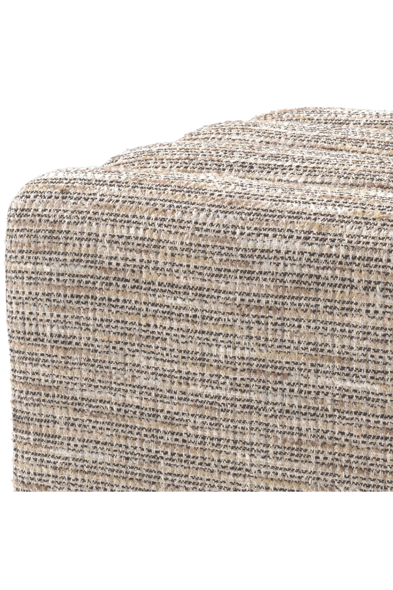 Pouf Mademoiselle beige | Eichholtz Bente | Meubleluxe.fr