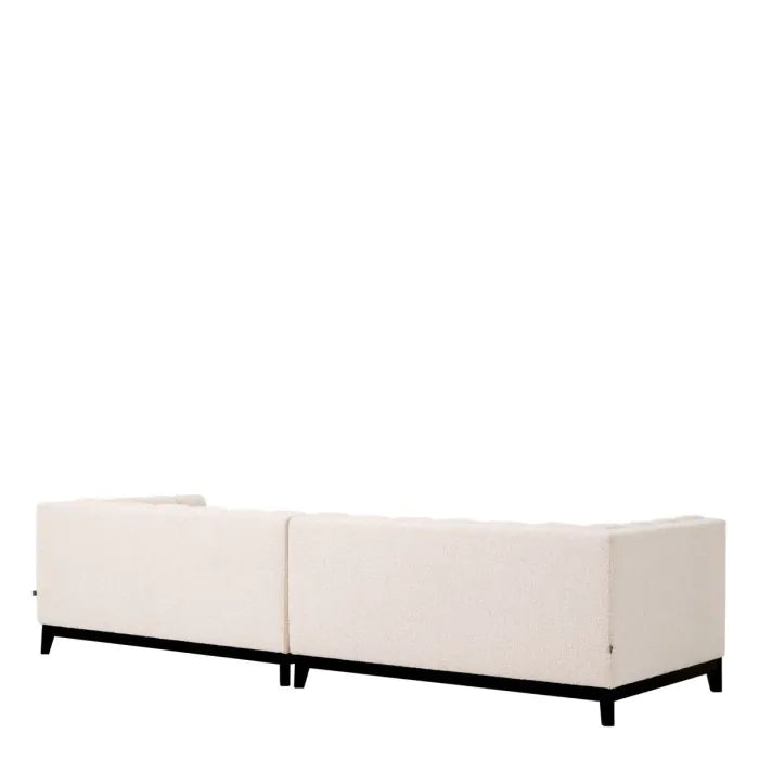 Cream Bouclé 5 Seater Sofa | Eichholtz Ditmar