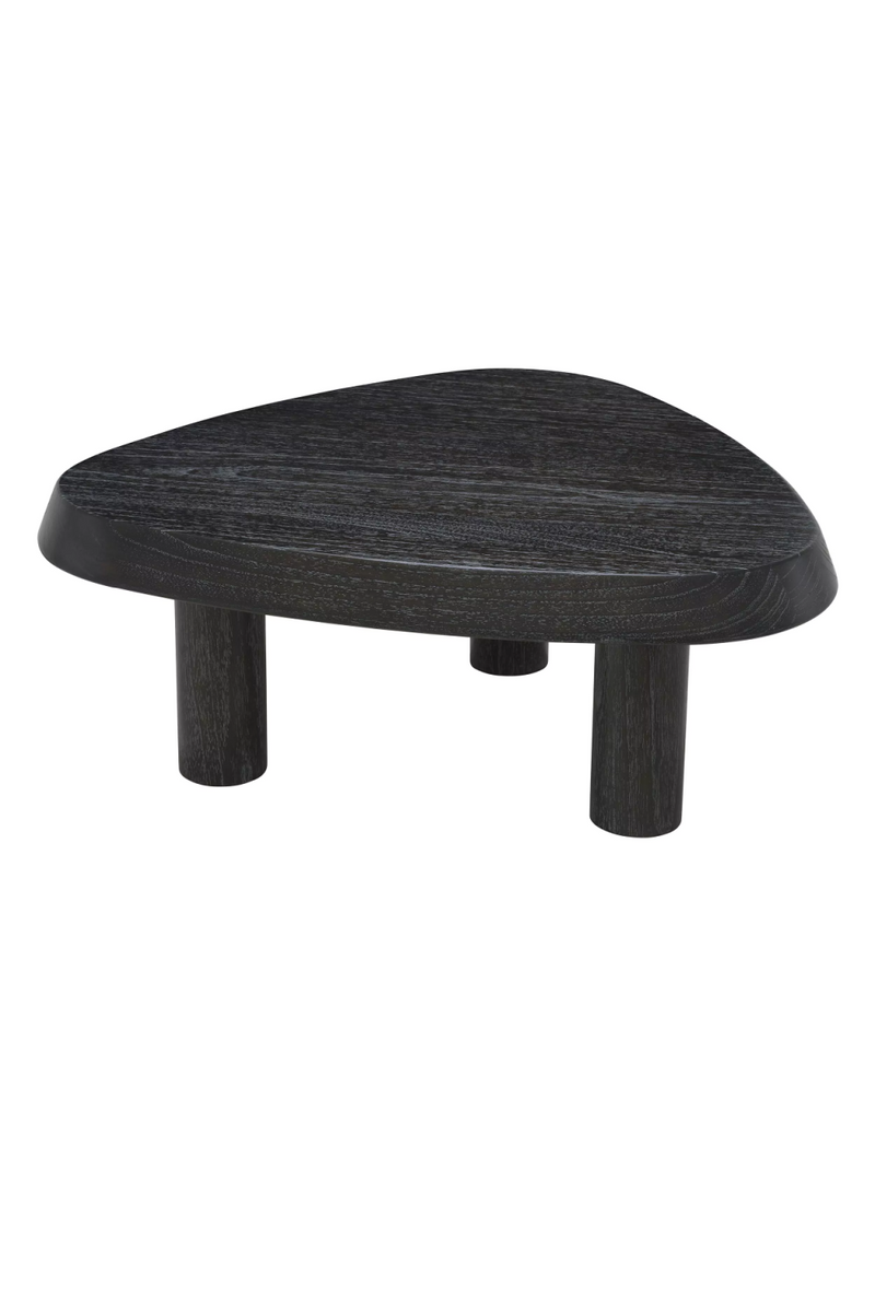 Table Basse Triangulaire en Bois S | Eichholtz Briel | OROA.fr