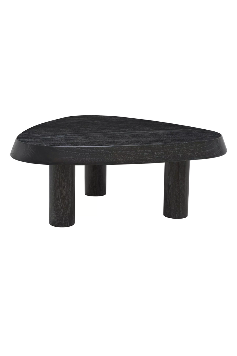 Table Basse Triangulaire en Bois S | Eichholtz Briel | OROA.fr