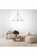 Canapé courbé en bouclé | Eichholtz Blaine | OROA.fr