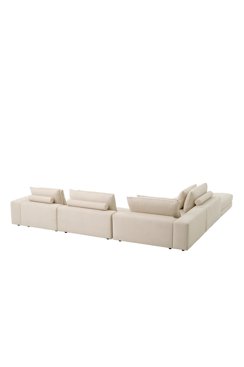 Canapé modulable Nuoro beige | Eichholtz Lounge Club | Meubleluxe.fr