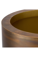 Jardinière ronde en laiton vintage | Eichholtz Jasper XS | OROA.fr