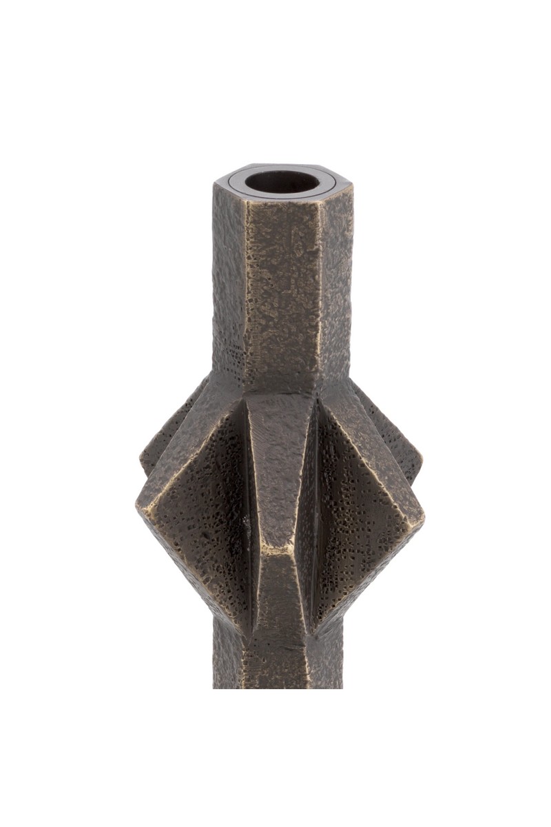 Bougeoir en Bronze Vintage S | Eichholtz Conti | OROA.fr