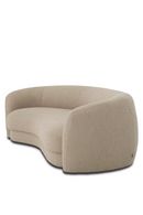 Canapé courbé en bouclé | Eichholtz Blaine | OROA.fr