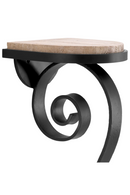 Console murale en bronze et travertin | Eichholtz Ophira | Meubleluxe.fr