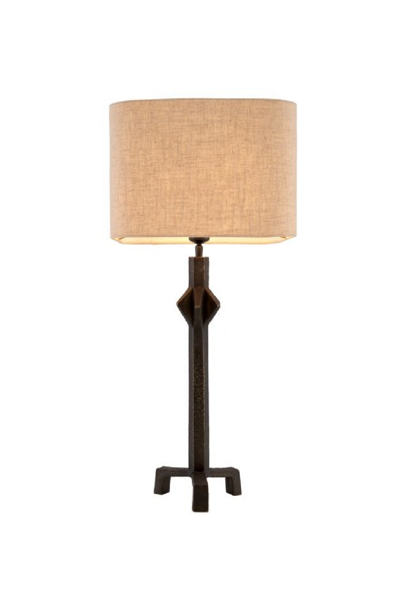 Lampe de Table en Bronze à Trois Pieds | Eichholtz Conti | OROA.fr
