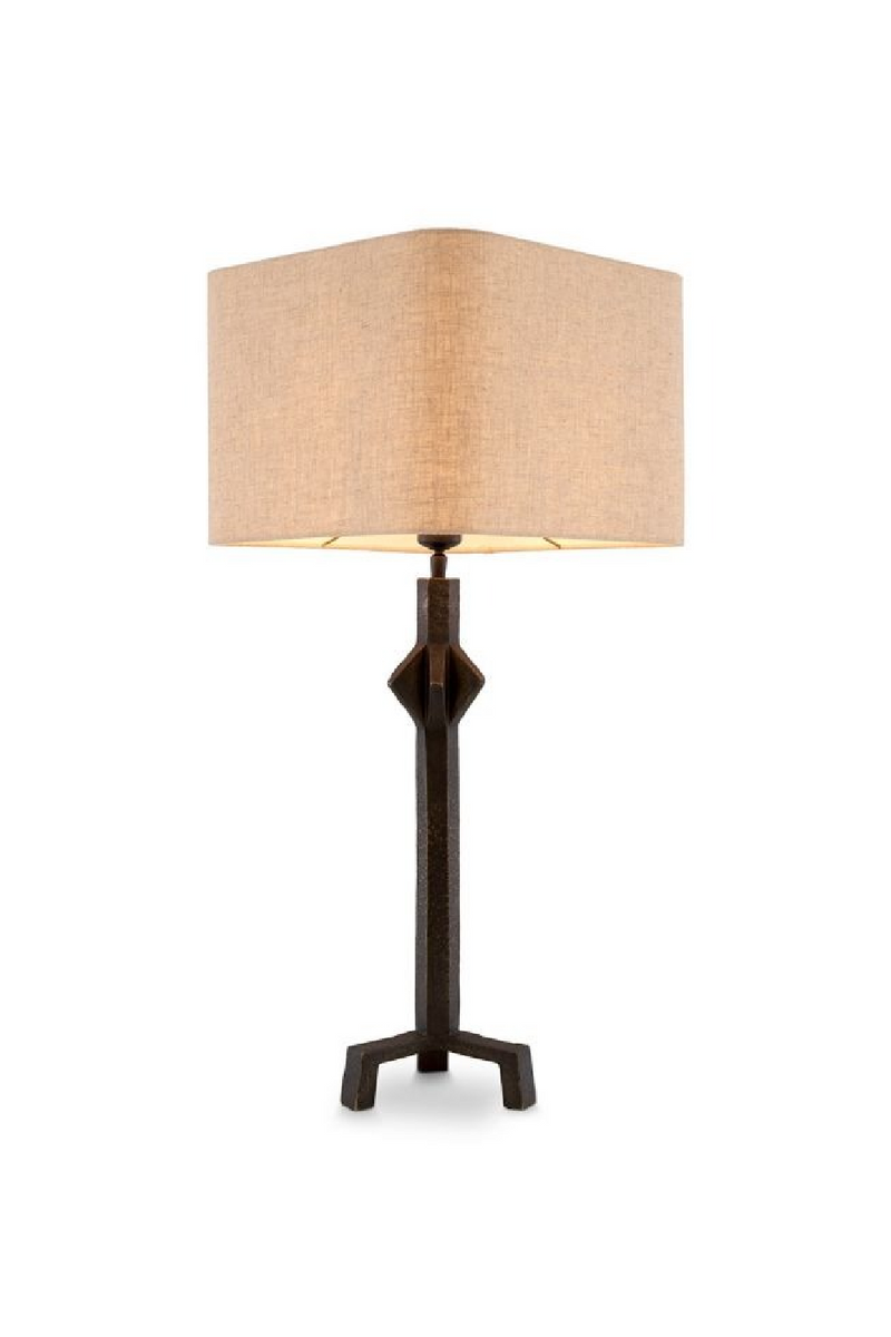 Lampe de Table en Bronze à Trois Pieds | Eichholtz Conti | OROA.fr