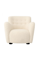 Fauteuil d’Appoint en Mouton Blanc | Eichholtz Bixby | OROA.fr