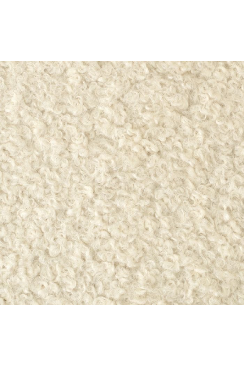 Fauteuil d’Appoint en Mouton Blanc | Eichholtz Bixby | OROA.fr
