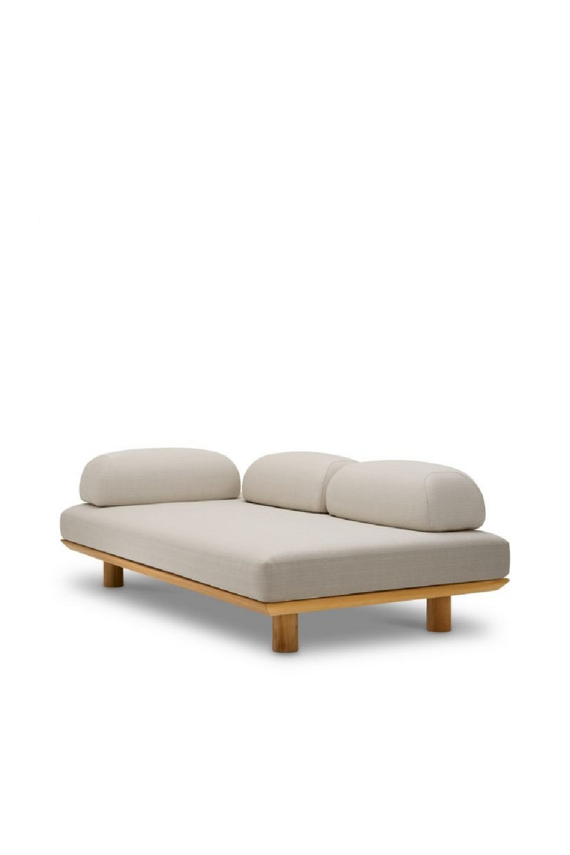 Canapé D’Extérieur A Cadre En Teck Naturel | Eichholtz Nomade | OROA.fr