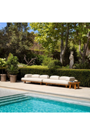 Canapé D’Extérieur A Cadre En Teck Naturel | Eichholtz Nomade | OROA.fr