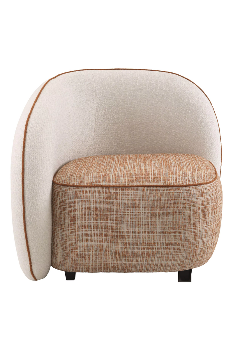 Fauteuil bouclé crème | Eichholtz San Marino