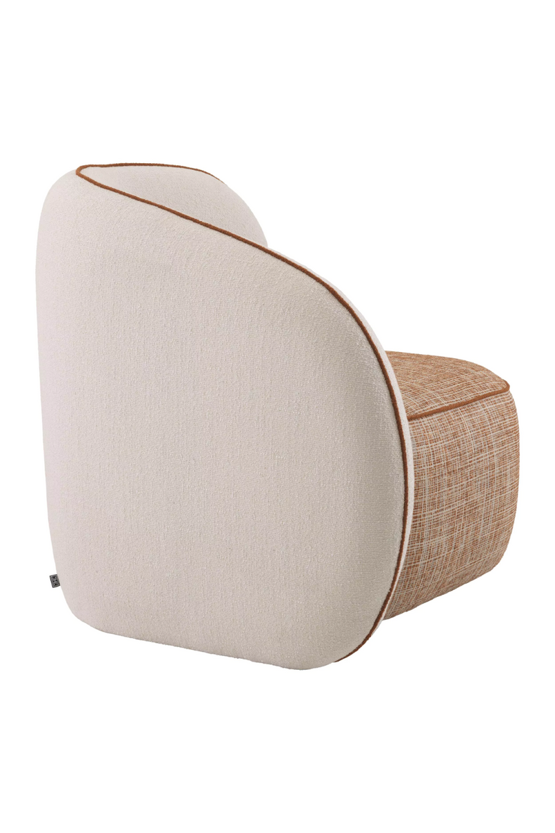 Fauteuil bouclé crème | Eichholtz San Marino