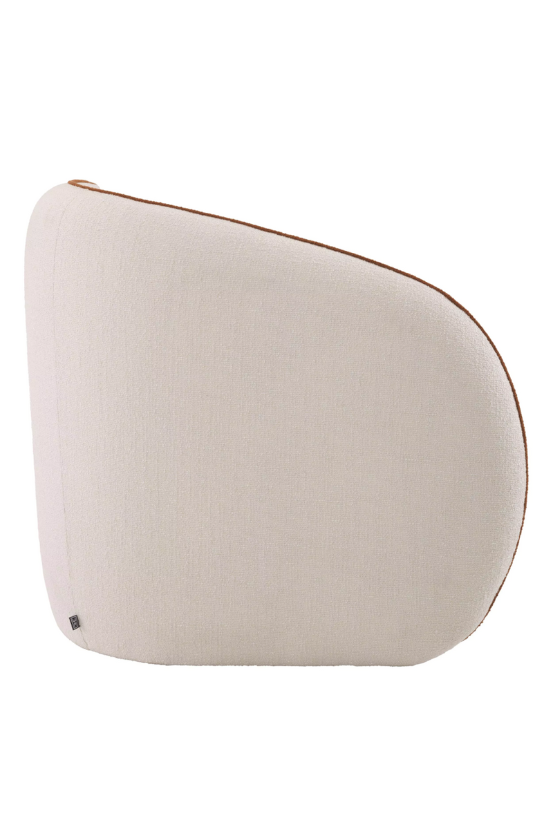 Fauteuil bouclé crème | Eichholtz San Marino