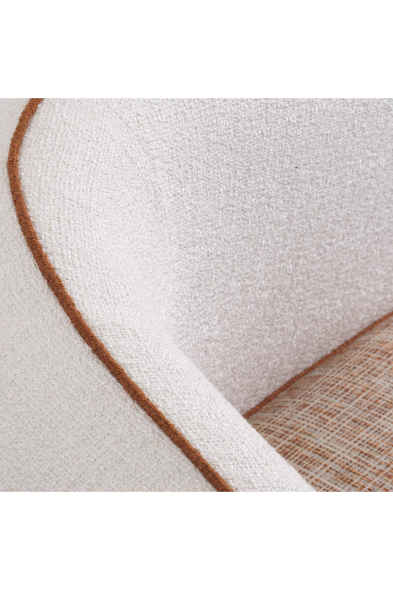 Fauteuil bouclé crème | Eichholtz San Marino