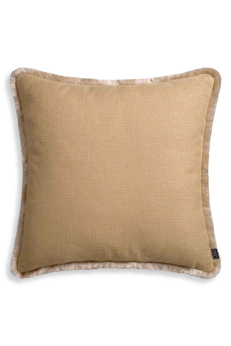 Coussin décoratif jaune ocre | Eichholtz Cancan L | Meubleluxe.fr