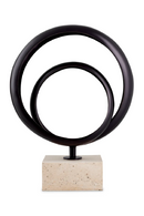 Objet rond en boucle bronze | Eichholtz Elena | OROA.fr