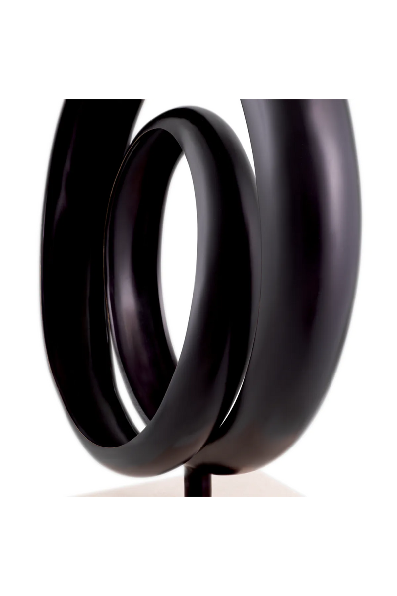 Objet rond en boucle bronze | Eichholtz Elena | OROA.fr