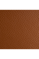 Plateau en bronze, cuir marron et marbre gris | Eichholtz Monarch | Meubleluxe.fr