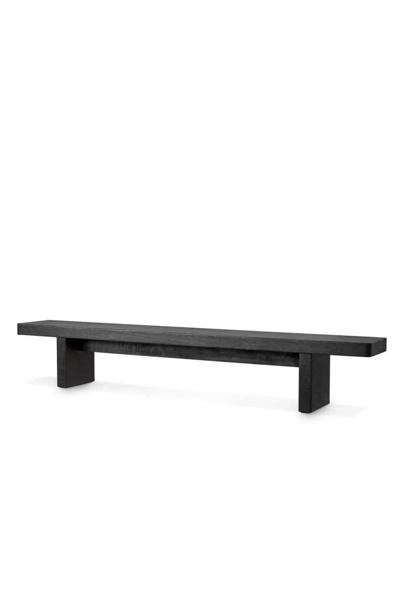 Table basse en bois méranti noir | Eichholtz Lavin | Meubleluxe.fr