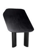 Table de Salle à Manger en Chêne Noir | Eichholtz Flemings | OROA.fr