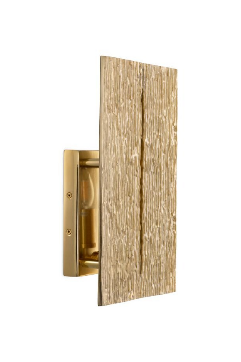 Applique Murale en Laiton Poli | Eichholtz Prato | OROA.fr