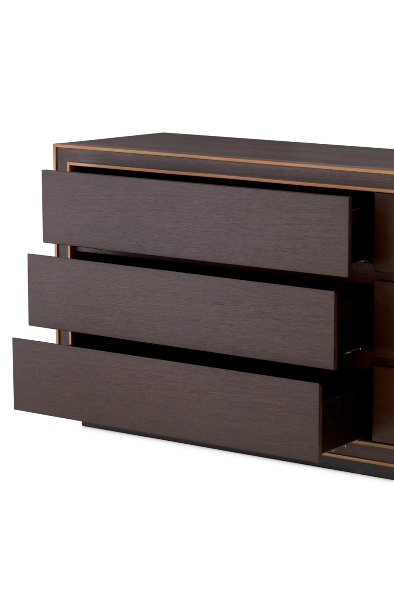 Commode en chêne marron | Eichholtz Camelot L | Meubleluxe.fr