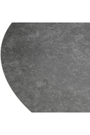 Table à manger ronde en marbre céramique et finition bronze | Eichholtz Volterra | OROA.fr