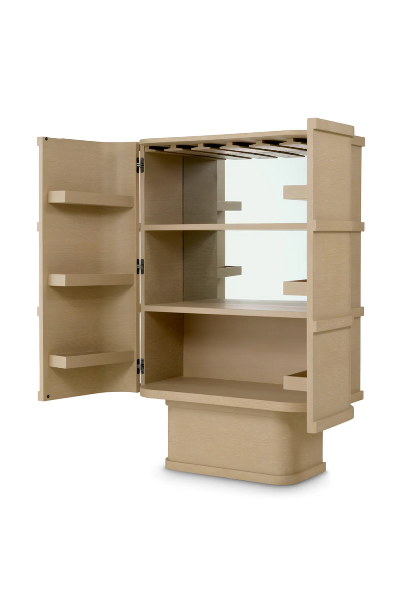 Buffet bar avec miroir en chene | Eichholtz Cabana | OROA.fr