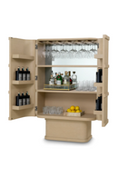 Buffet bar avec miroir en chene | Eichholtz Cabana | OROA.fr
