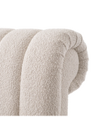 Cadre de lit bouclé crème | Eichholtz Sycamore | Meubleluxe.fr