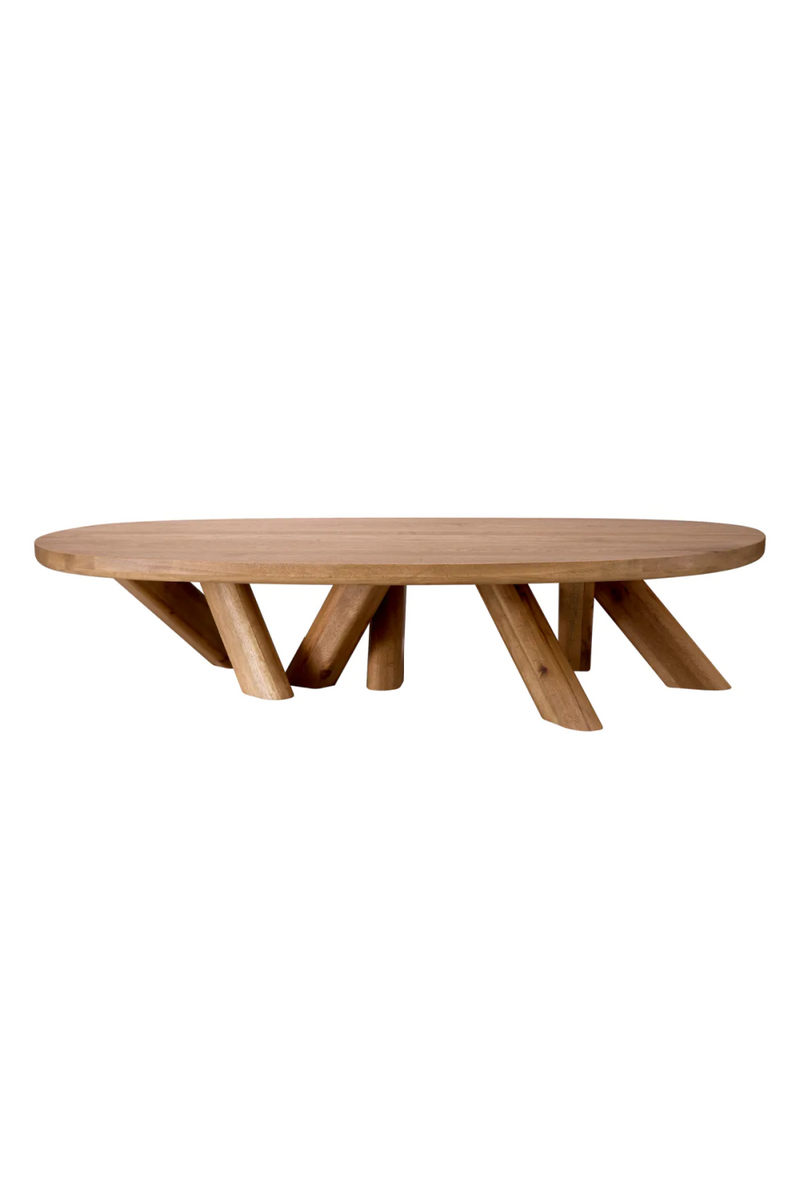 Table basse en chêne | Eichholtz Bayshore | Meubleluxe.fr