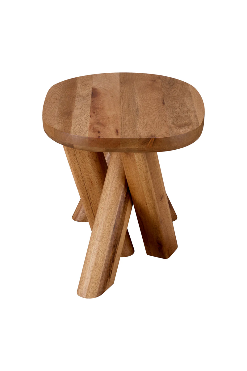 Table d'appoint en chêne | Eichholtz Bayshore | Meubleluxe.fr