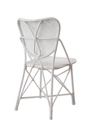 Chaise de salle à manger en rotin blanc | Eichholtz Colony | Meubleluxe.fr