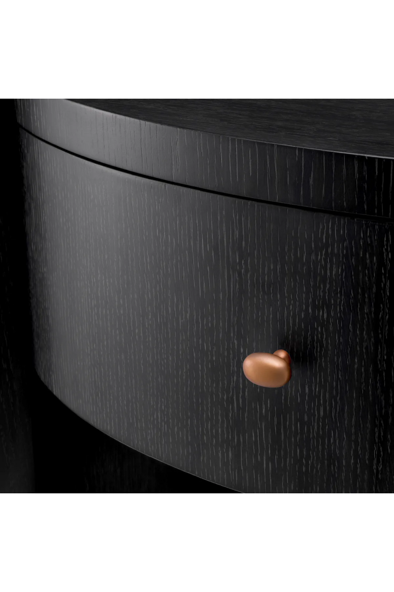 Table de chevet en chêne noir | Eichholtz Rosemberg | Meubleluxe.fr