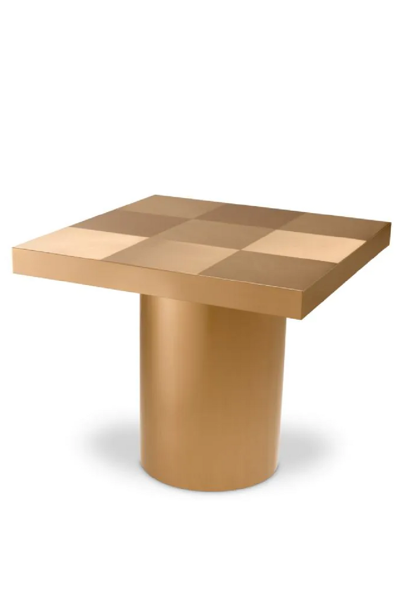 Table d'appoint en laiton brossé | Eichholtz Laporte | Meubleluxe.fr