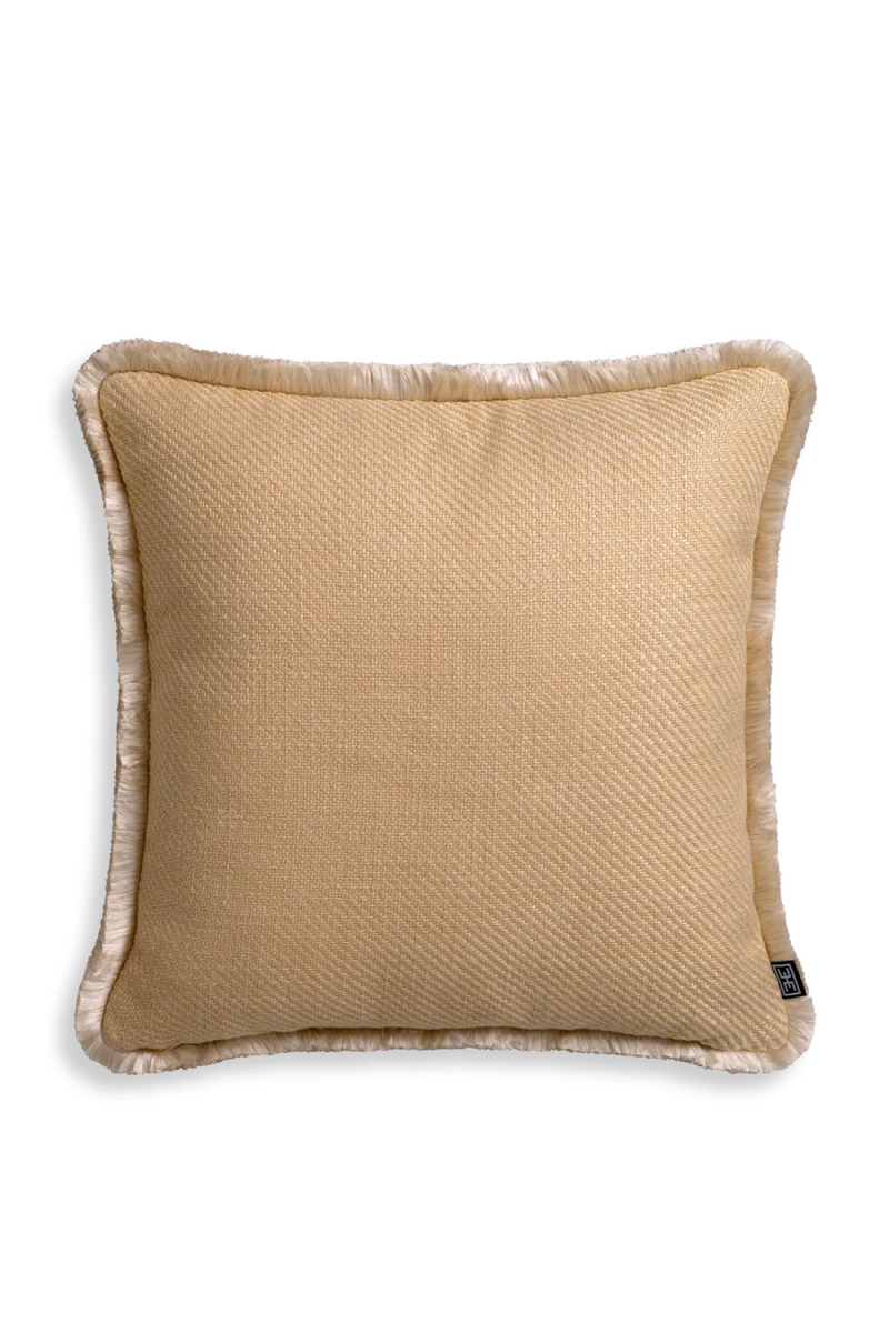 Coussin décoratif jaune ocre | Eichholtz Cancan S | Meubleluxe.fr