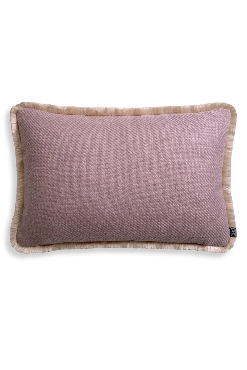 Coussin décoratif rectangulaire rose clair | Eichholtz Cancan | Meubleluxe.fr