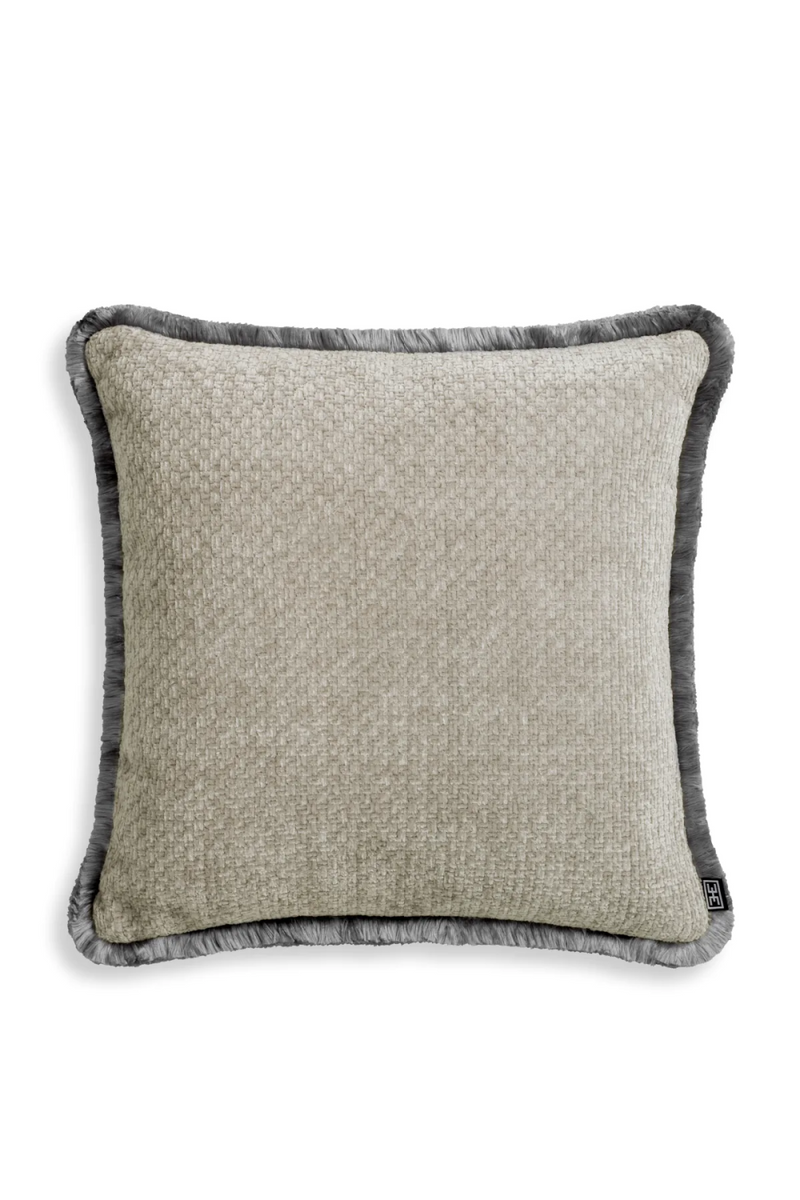 Coussin décoratif gris clair | Eichholtz Paia S | Meubleluxe.fr