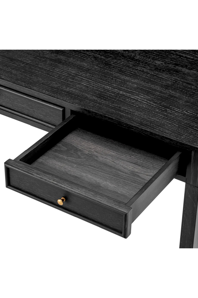 Bureau en chêne noir | Eichholtz Otranto | Meubleluxe.fr